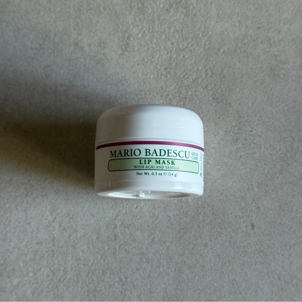 Mario Badescu Lip Mask with Acai and Vanilla 0.5 oz Moisturizing Treatment